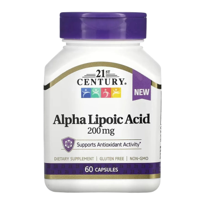 21st Century Alpha Lipoic Acid — capsules | 60 × 200 mg